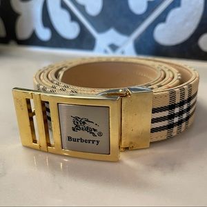 Burberry belt